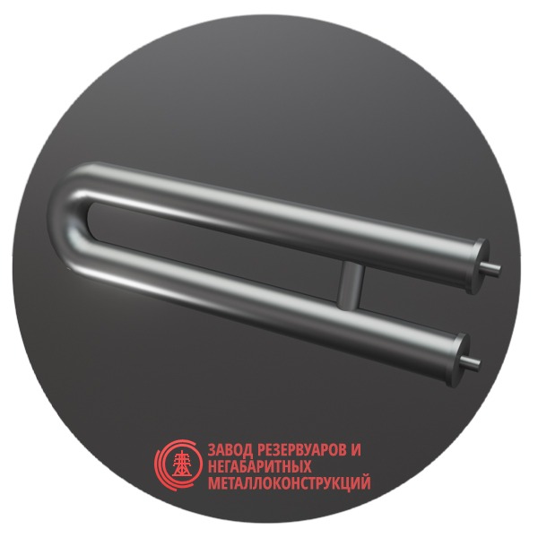 Регистры отопления двухрядные РЗП-2x133x4.0-10000 мм