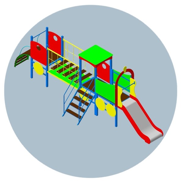 Игровой комплекс ИК-5 Паровозик