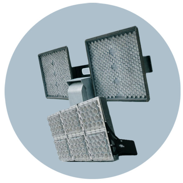 Прожектор светодиодный 2500LED-V-TRL поворотный на турели