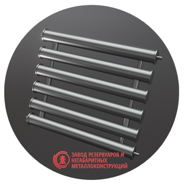 Регистры отопления шестирядные РСП-6x48x2.0-6000 мм